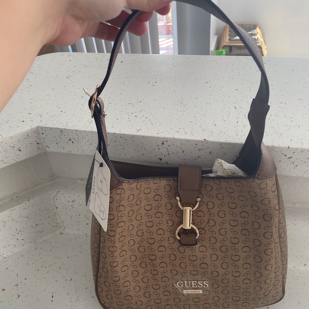GUESS brown bag